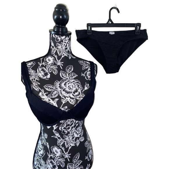 Nwot Tini Bikini No Boundaries Bikini Set Swimwear Swimsuit Beach Vacation Trave - Picture 1 of 15